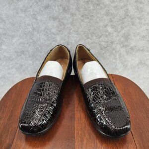 Golden Road New York Women’s Shoes Brown Patten Snake Leather Size 5‎ NWOB